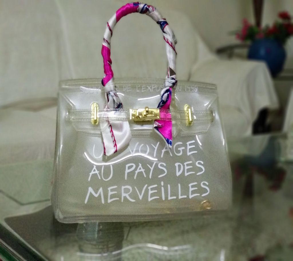 White Summer Transparent Bag