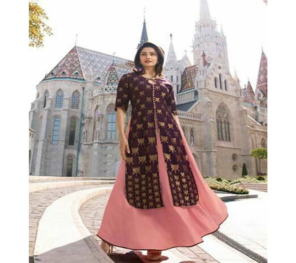Vinay Tumbaa Europe Readymade Banarasi Kurti for Women
