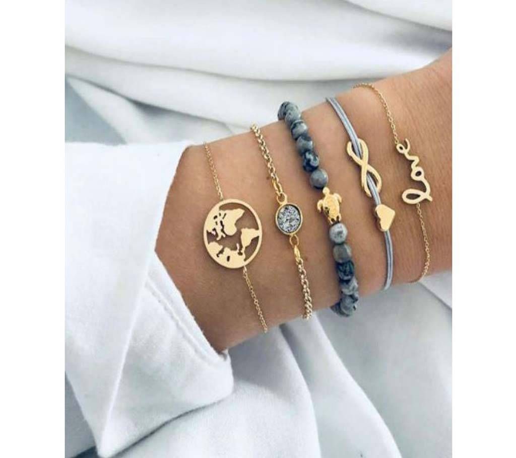 Bracelet Set For Women 5 Pieces 