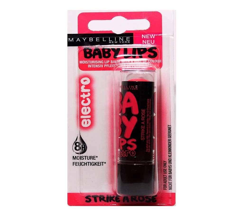 Maybelline Baby Lips Electro Lip Balm Shade: Strike A Rose - France 