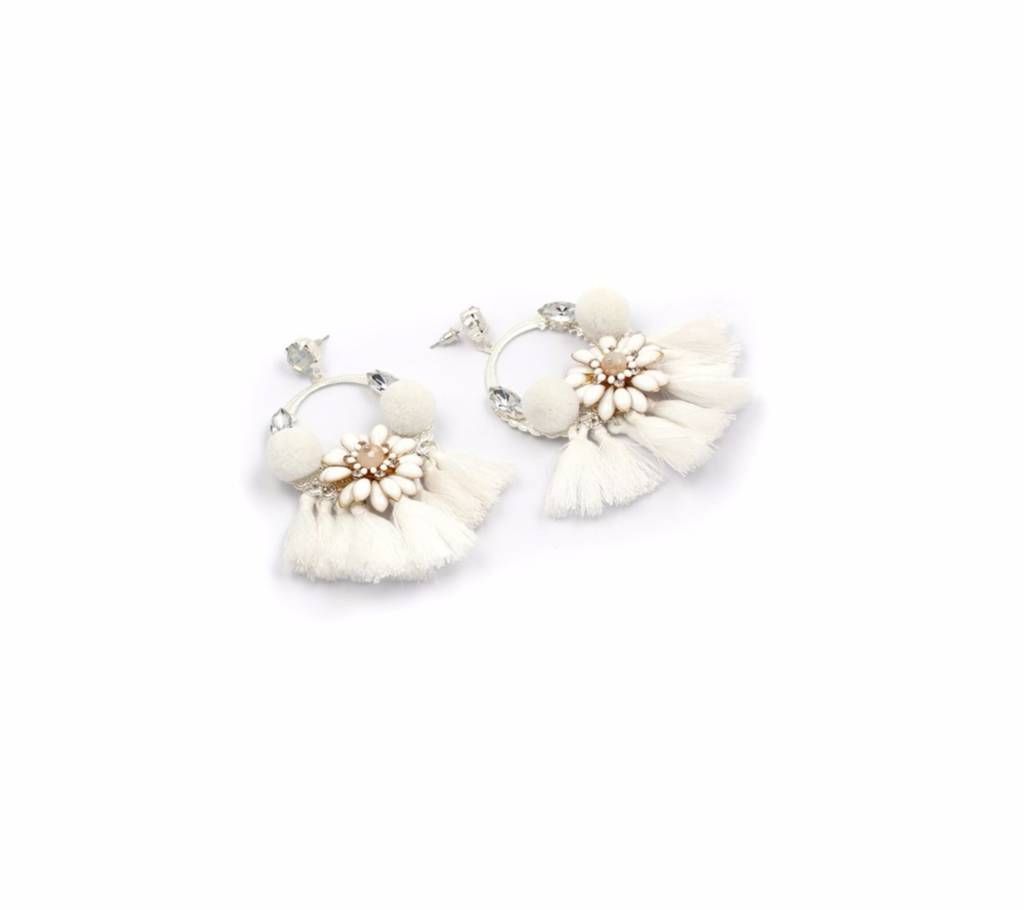 Long tassel Dangle Earrings