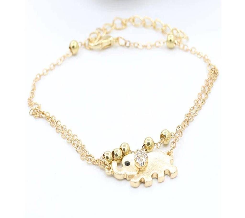 Elephant Design Anklet