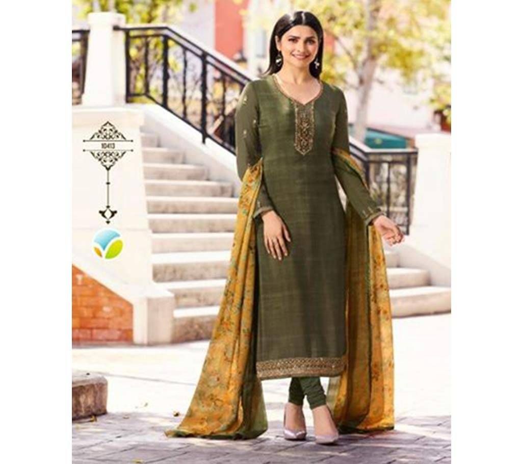VINAY FASHION SILKINA VOL 26 SALWAR KAMEEZ Dupatta set ( Olive )