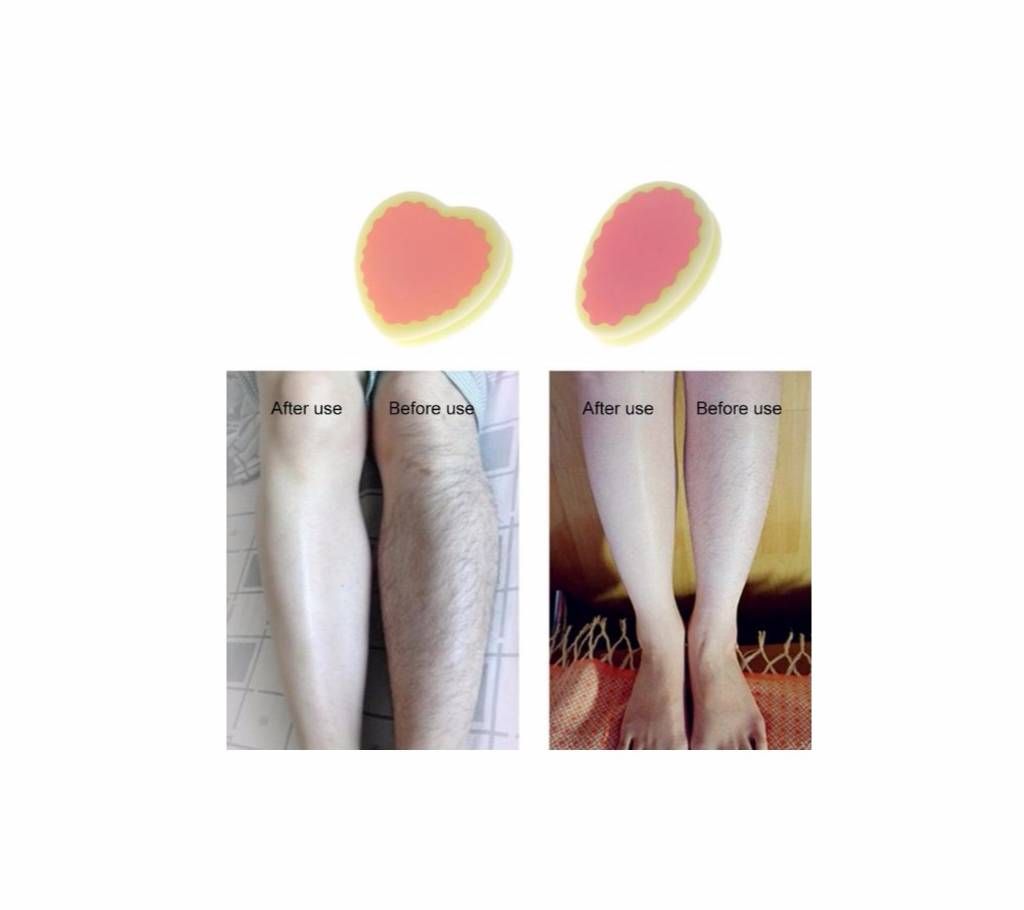 1Pc Magic Painless Hair Removal Depilation Sponge Pad