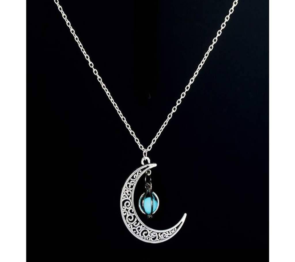 Pendant Chain Set For Women - Silver
