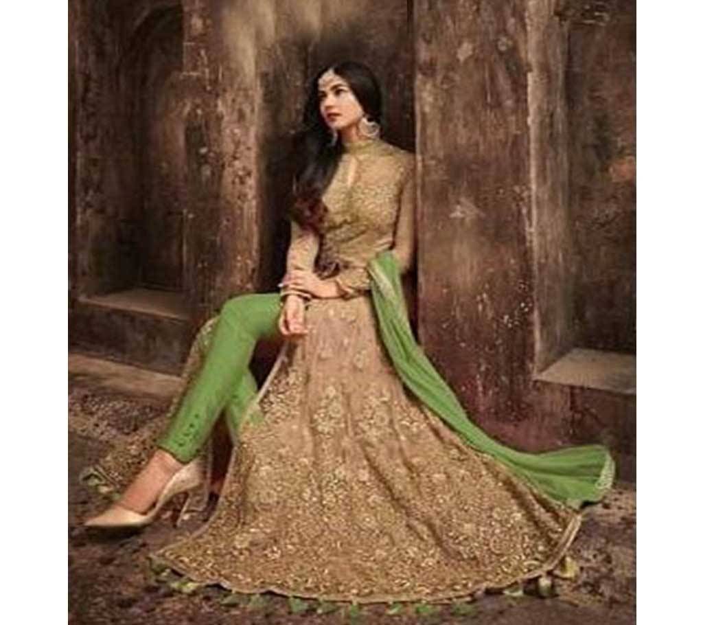 Roush Maisha semi stitched three piece