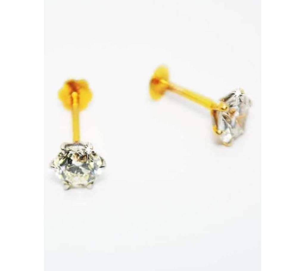 Large Size One Stone Nose Pin 