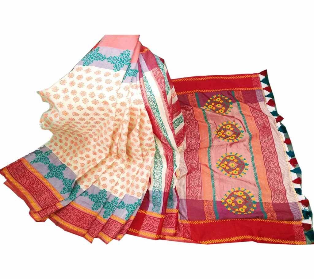 Silk- Block Sharee