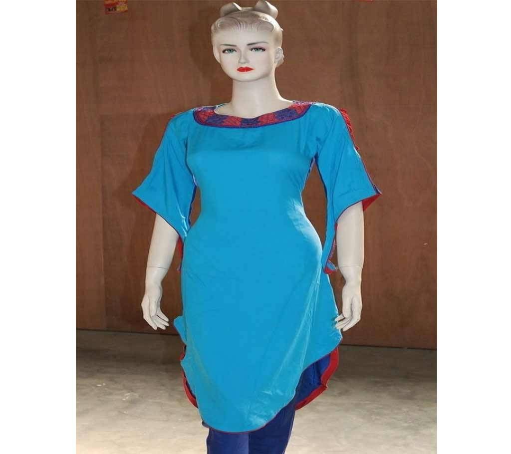 Embroidery Printed Simple & Casual Kurtis For Modern Women