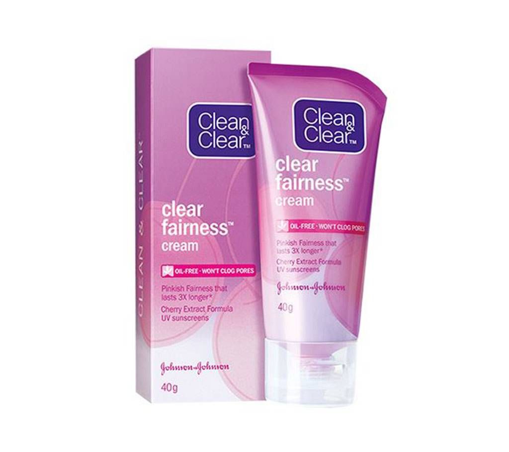 Clear & clear fairness cream 40g India