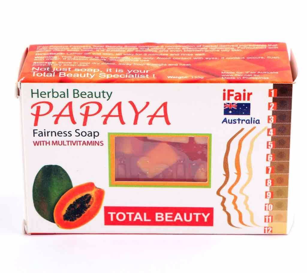 Papaya Skin Whitening Herbal Soap 