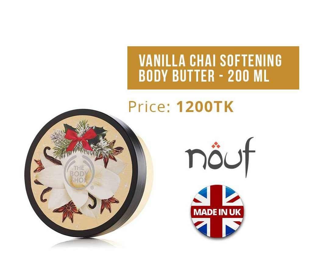 The Body Shop Vanilla Chai Softening Body Butter - 200ml UK 