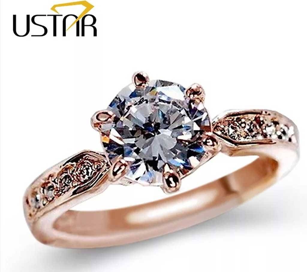 Austrian Crystal Zircon Finger Ring