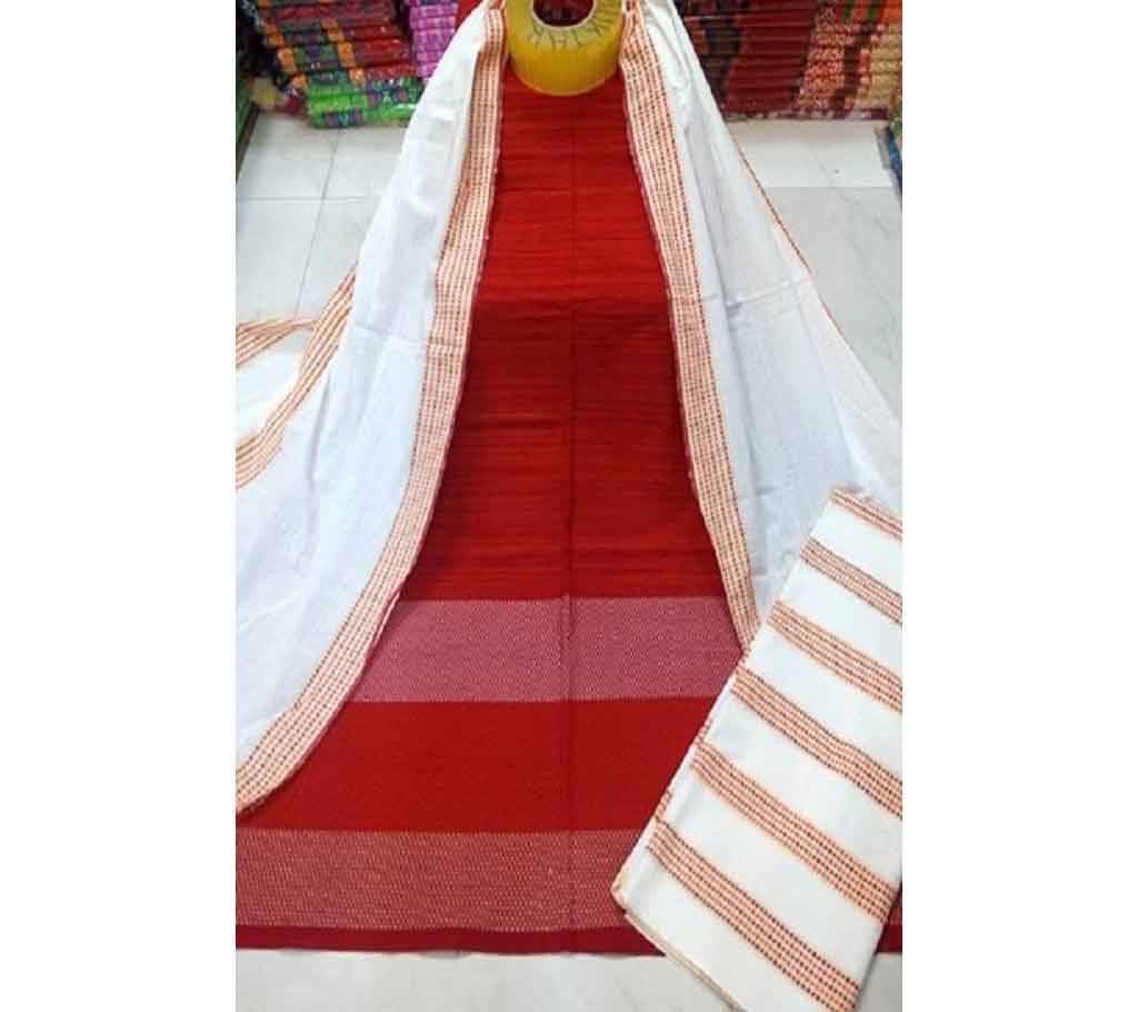 Boishakhi Taant Cotton Three Piece