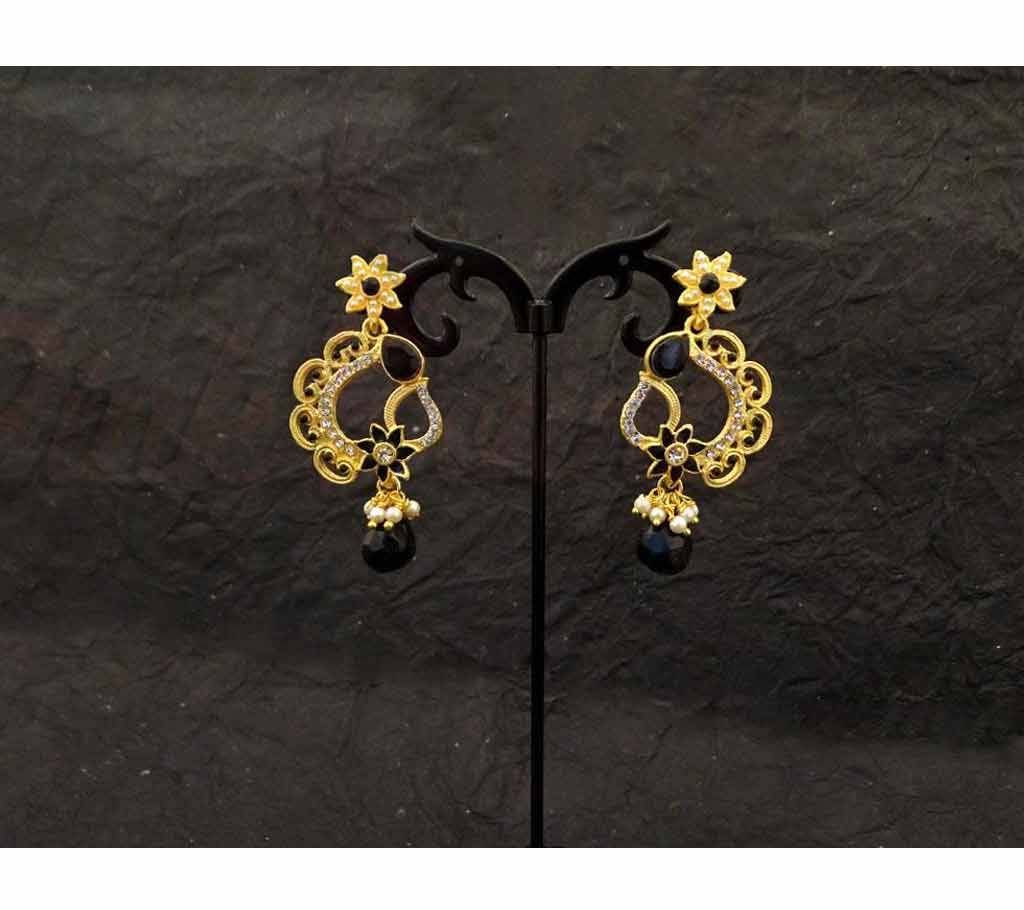 Kaanful style moti drop antique earring (by Pink Point - ER-2193-34)