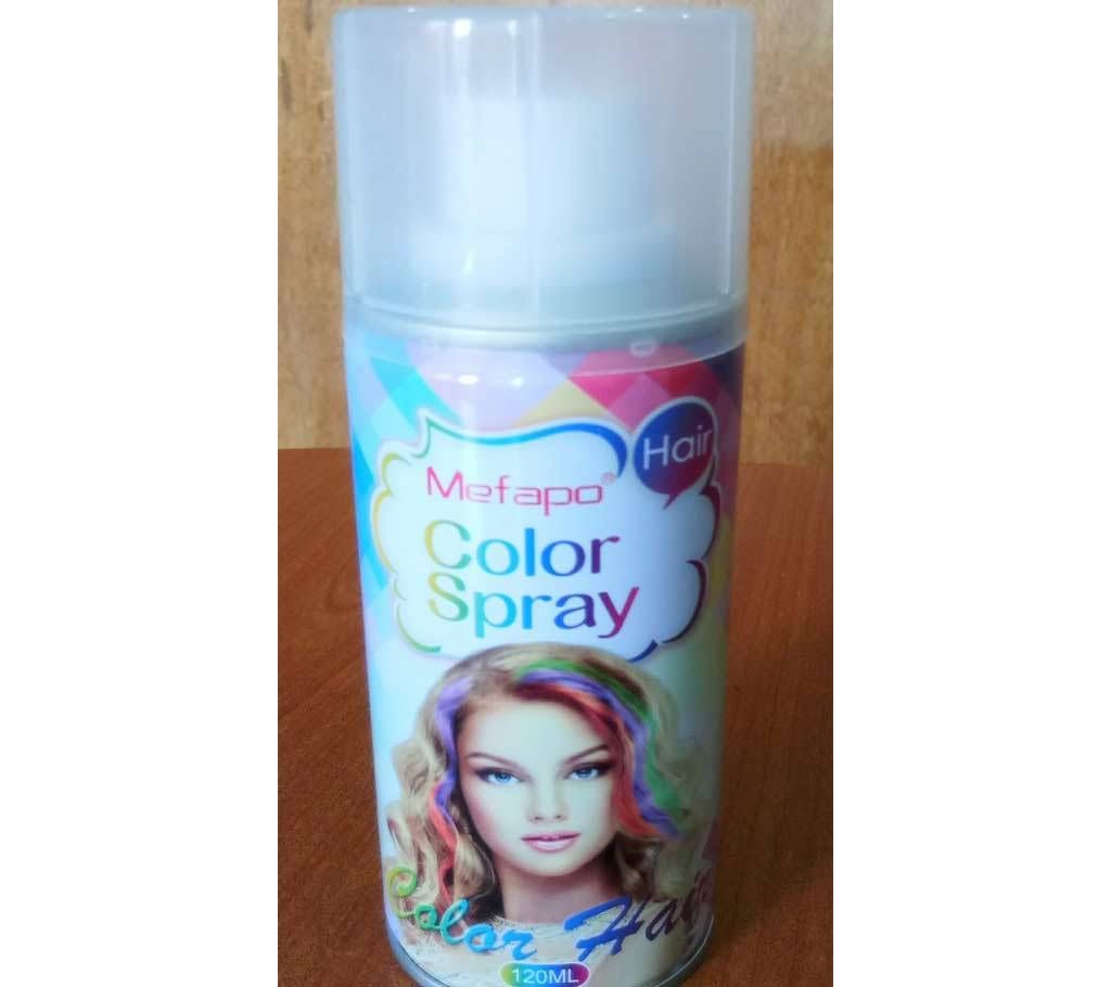 Hair Colour Spray Mefapo Red Brown 120ml - China