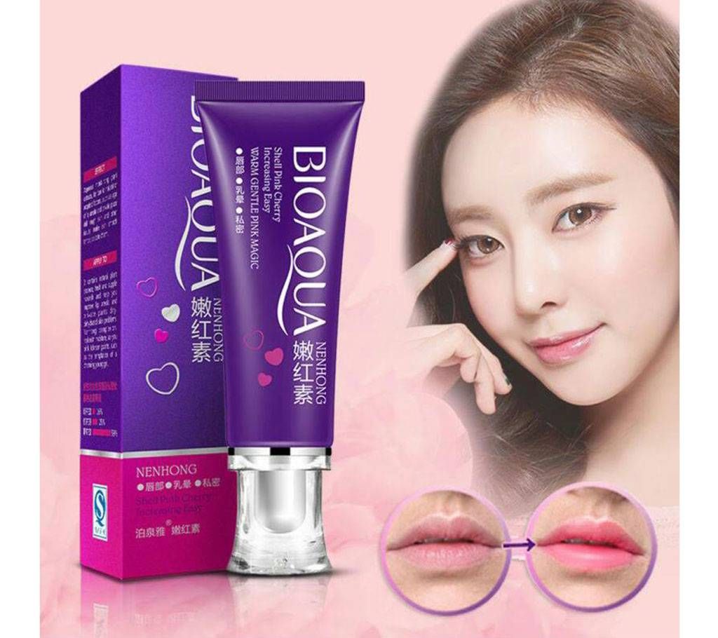 bioaqua nenhong pink chrrey cream 30gm - China 