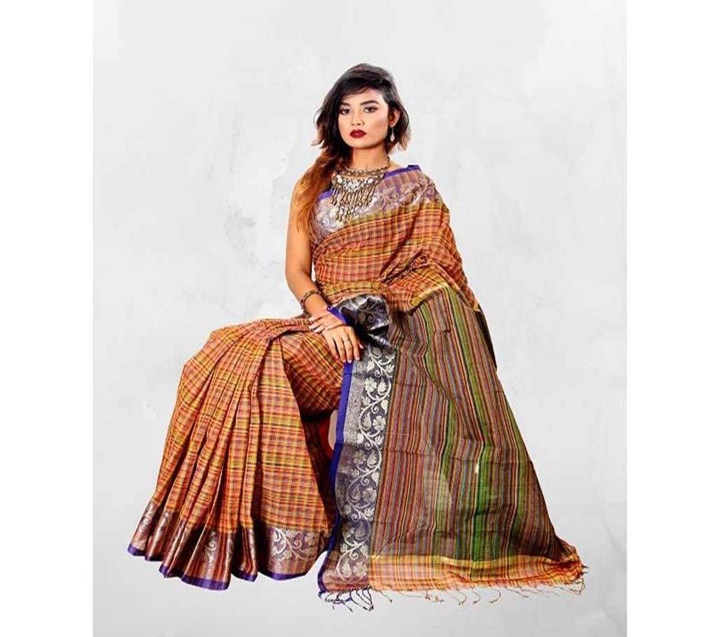 Cotton Tat Saree For Women -237