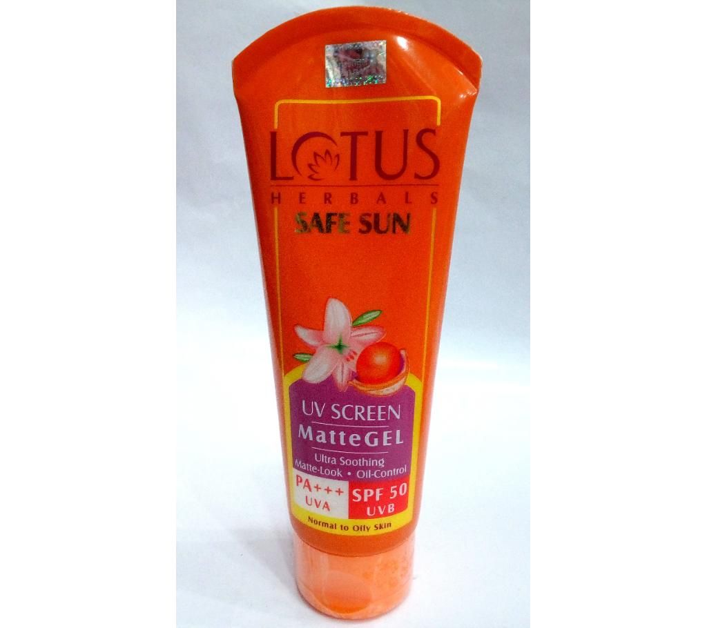 lotus sunblock cream SPF 50