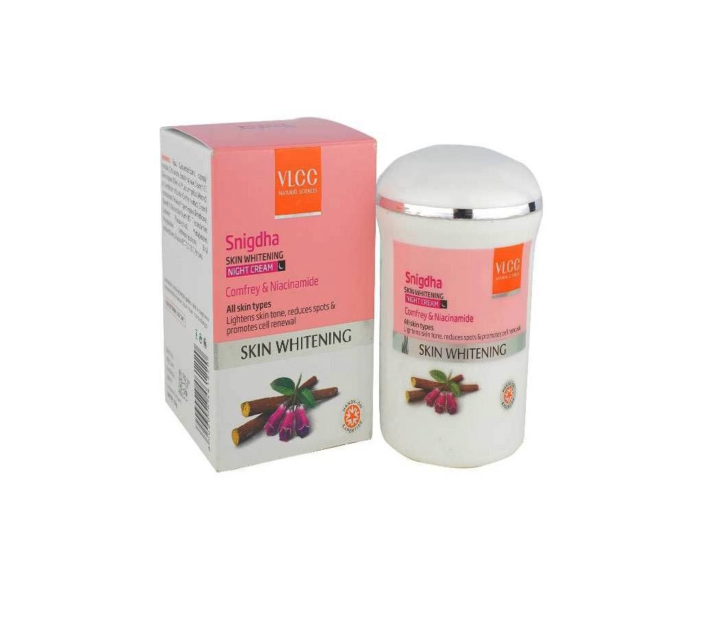 VLCC Snigdha Skin Whitening Night Cream 50ml India