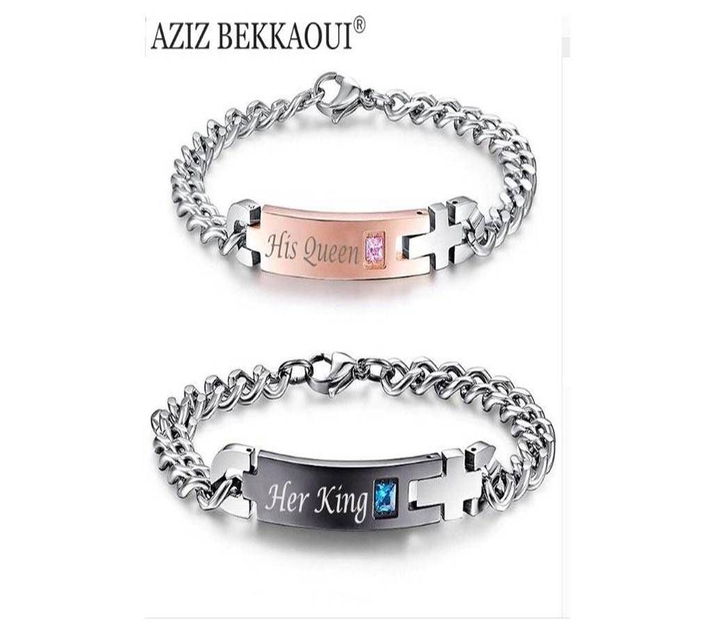 Couple Bracelets Stainless Steel Bracelets