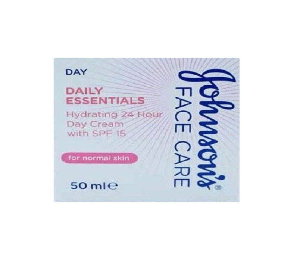 Johnson's Face Care 24 Hour Day Cream With SPF-15 50ml FR