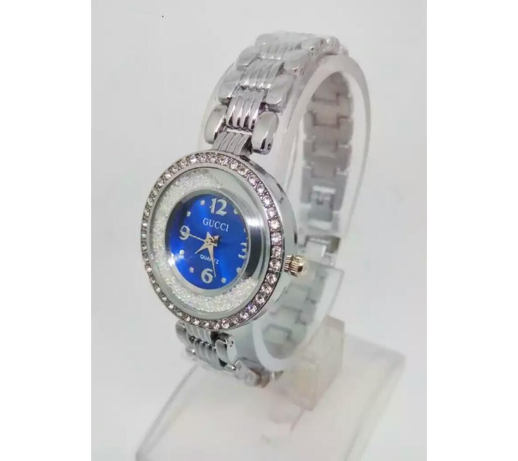 Blue Dial Watch for Ladies 