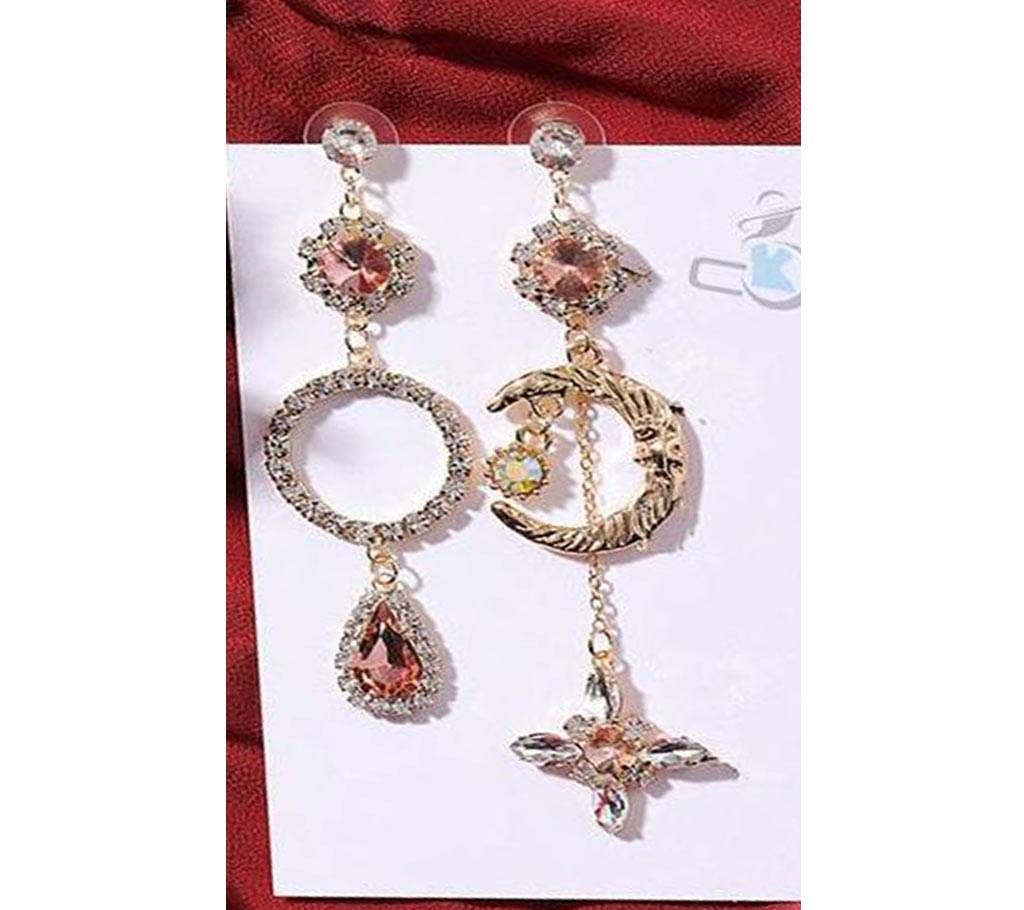 Crystal Geometric Women Dangle Earrings