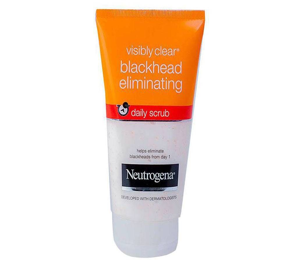 Neutrogena Visibly Clear Blackhead Eliminating Daily Scrub 150ml - France