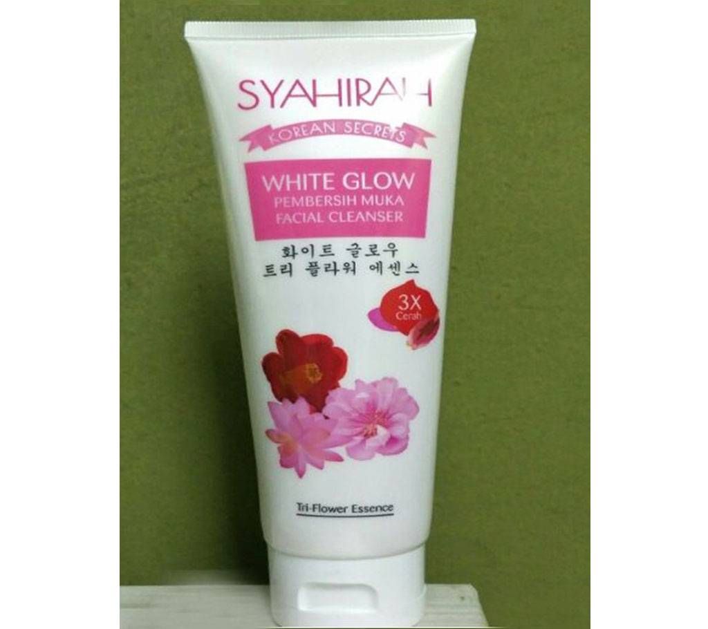 Syahirah Korean Secret White Glow Cleansing Gel 50 gm Malaysia