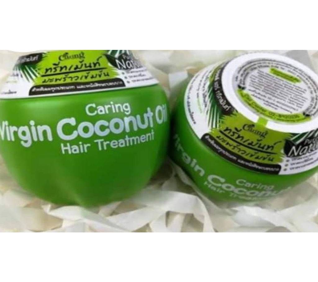 Caring Virgin Coconut oil Hair Treatment Size: 250ml-Thailand