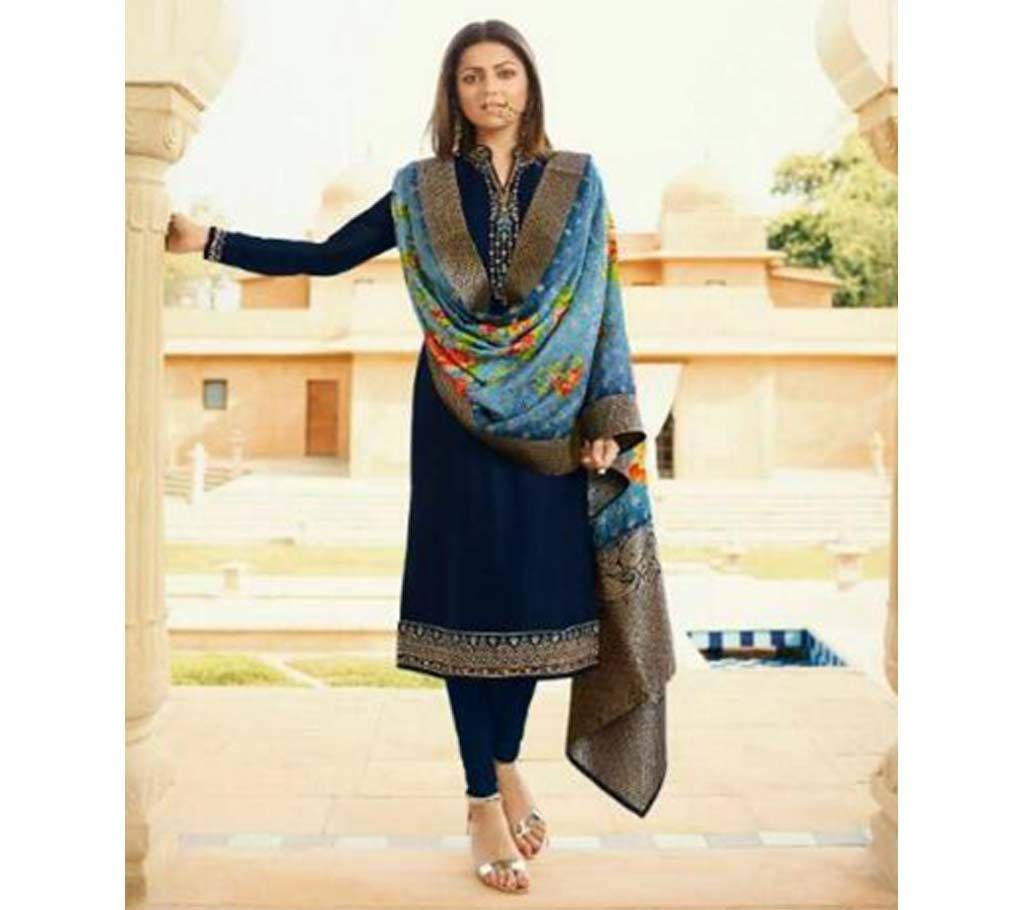 NITYA VOL 134 BY LT FABRICS 3401 Unstitched Three Piece Copy