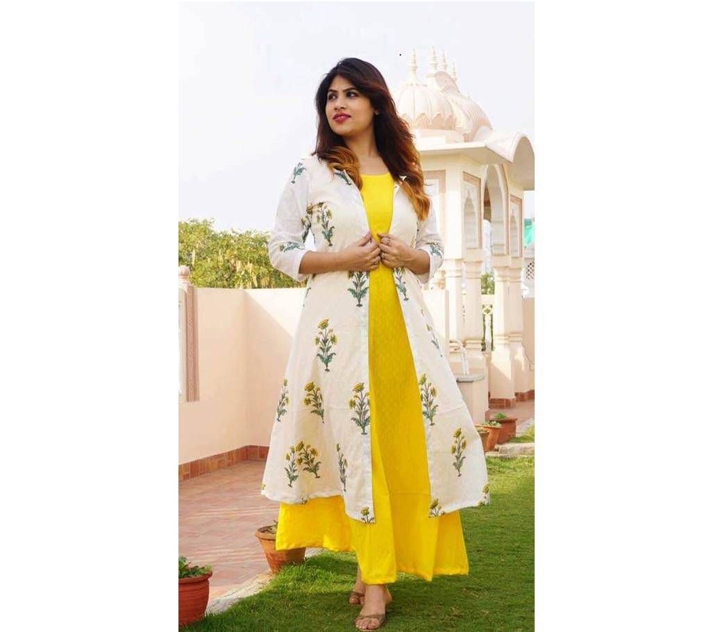  Long Georgette & Linen kurty