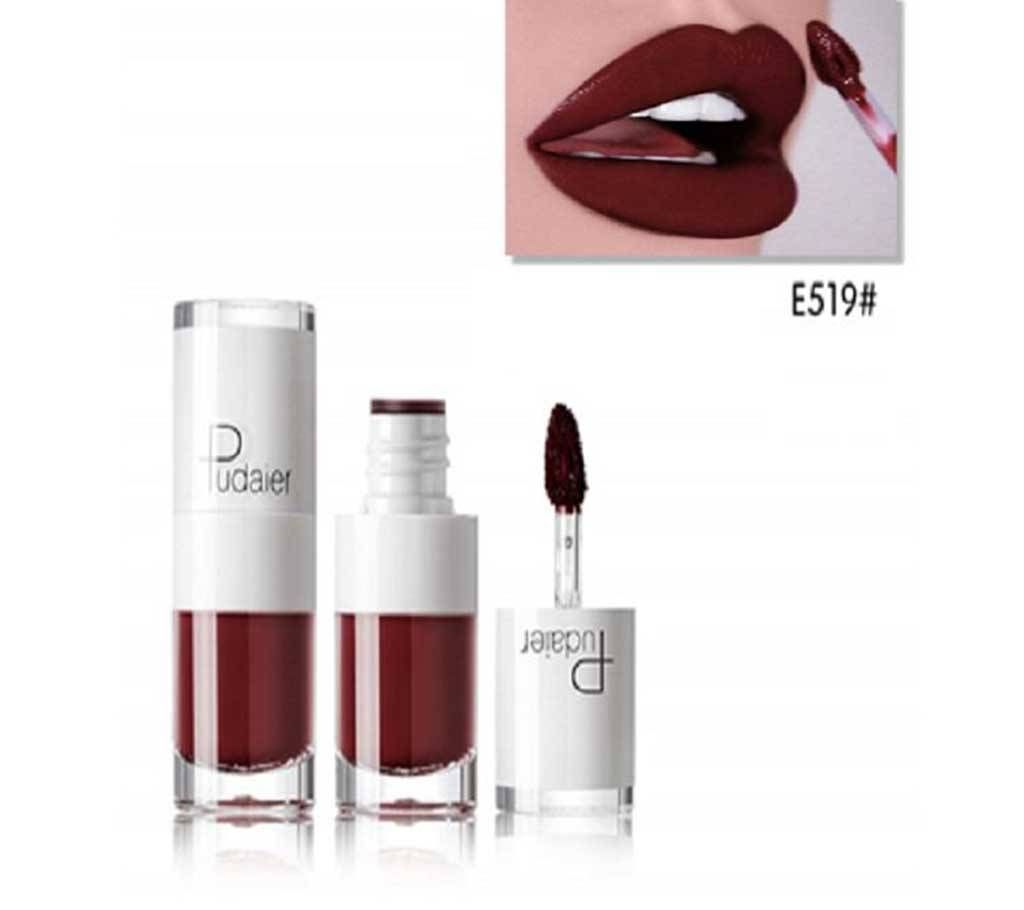 Pudaier Mini Candy Matte Lipgloss Waterproof Moisturizing Lipstick(E519#)