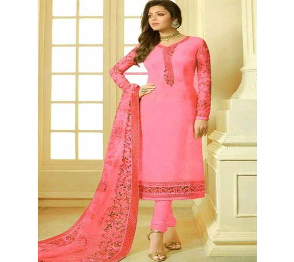 Indian weightless Georgette Embroidery salwer Kameez For women
