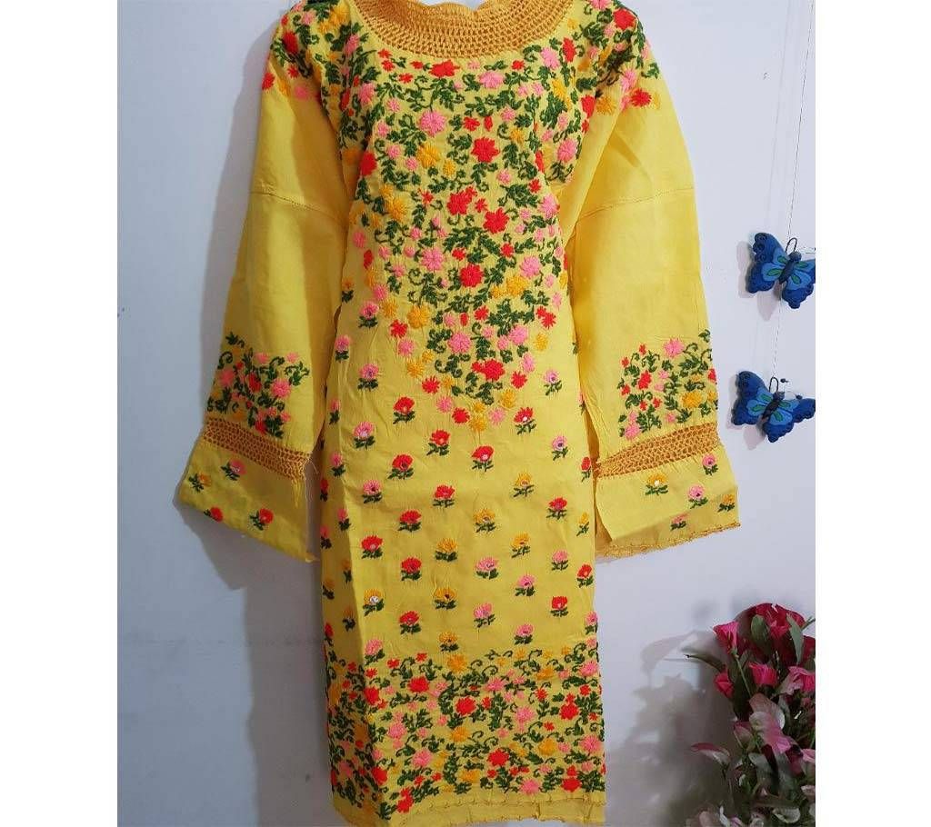 Boutique unstitched single kamij kurti