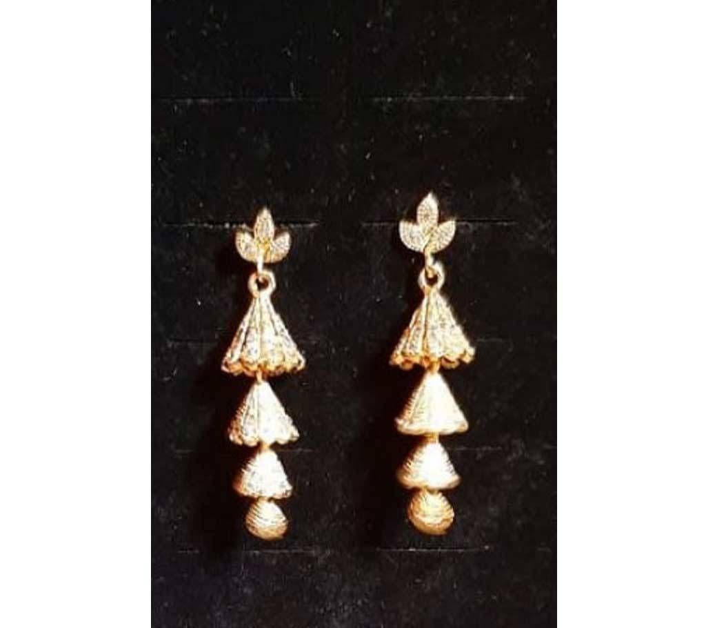 Diamond Cut Lear Ear Ring 