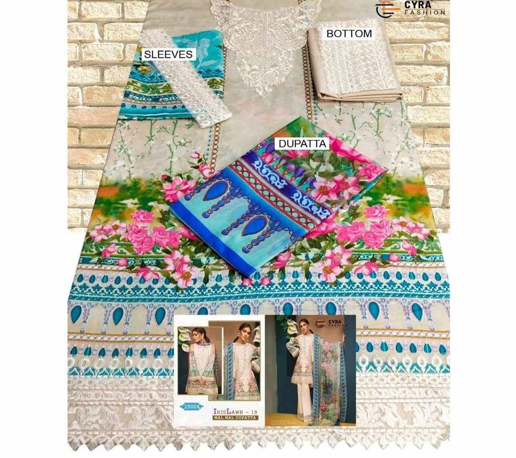 Cyra fashion Iris lawn 19 Collection Salwar Suits- 15004- ASI