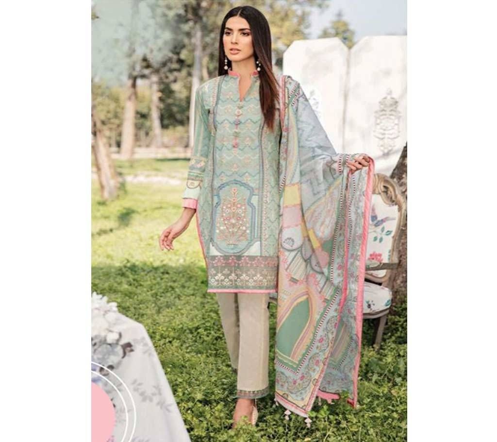 Unstitched Qalamkar By Charizma Design 19004- ASI