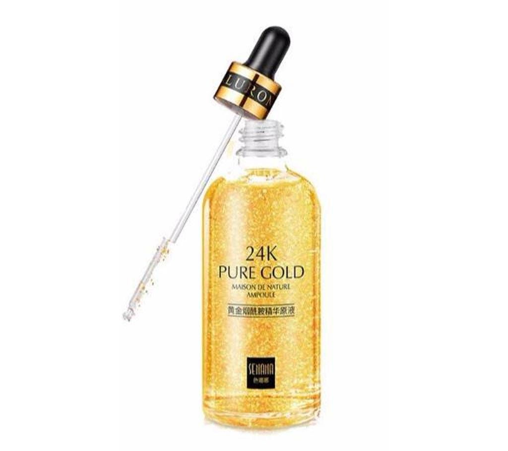 SENANA 24K Gold Whitening Moisturizing  Anti-Wrinkle Face Serum