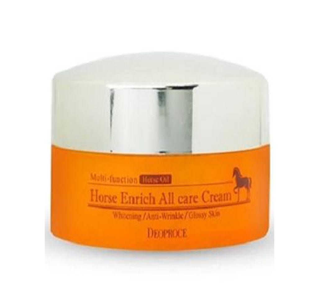 DEOPROCE HORSE ENRICH ALL CARE CREAM -100gm- Korea 