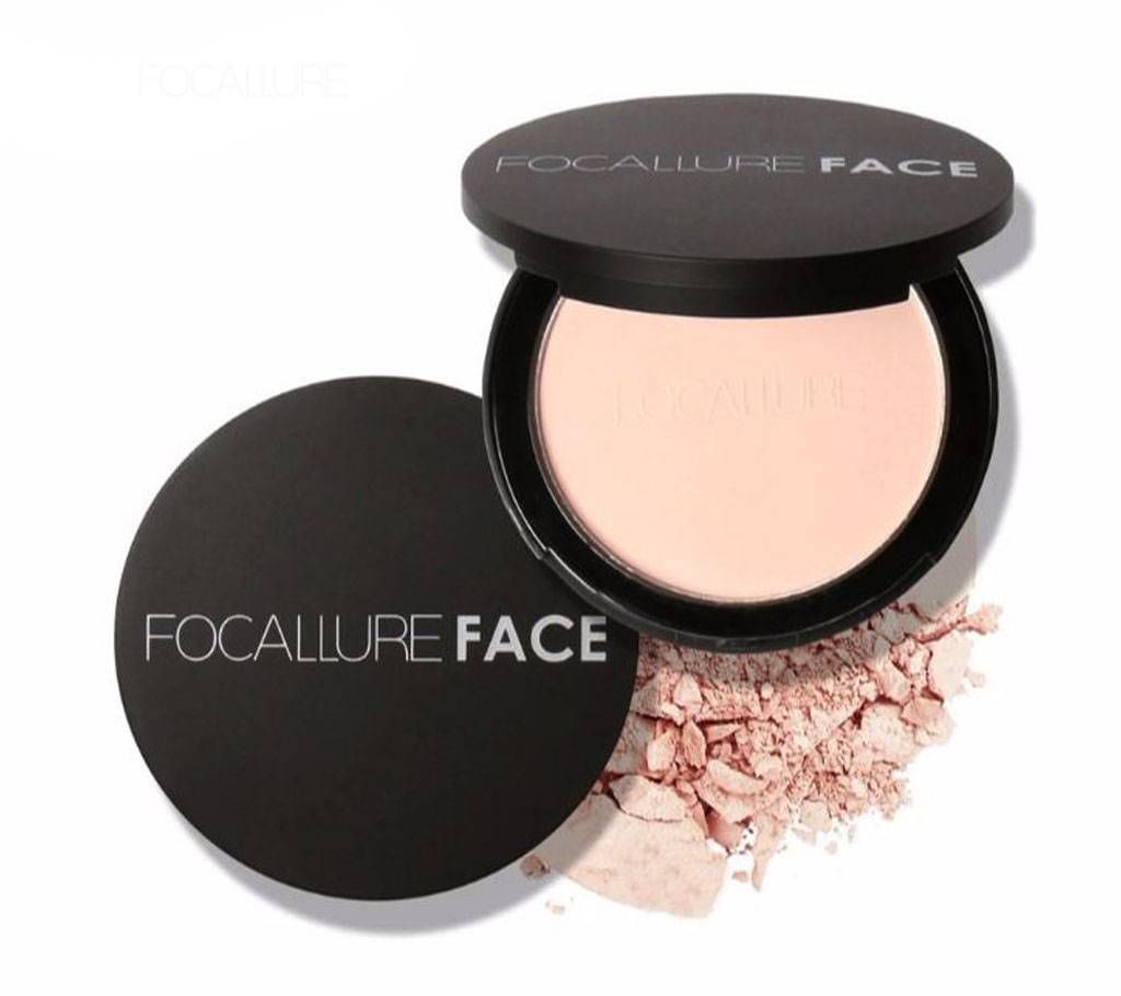 FOCALLURE Oil Control Natural Foundation Smooth Powder-8.4g-China