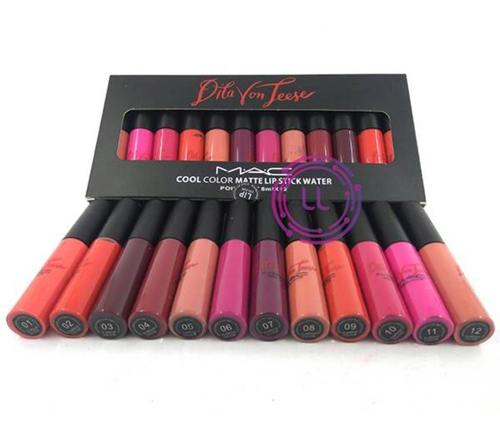 Mac Cool Color Matte Lipstick Set