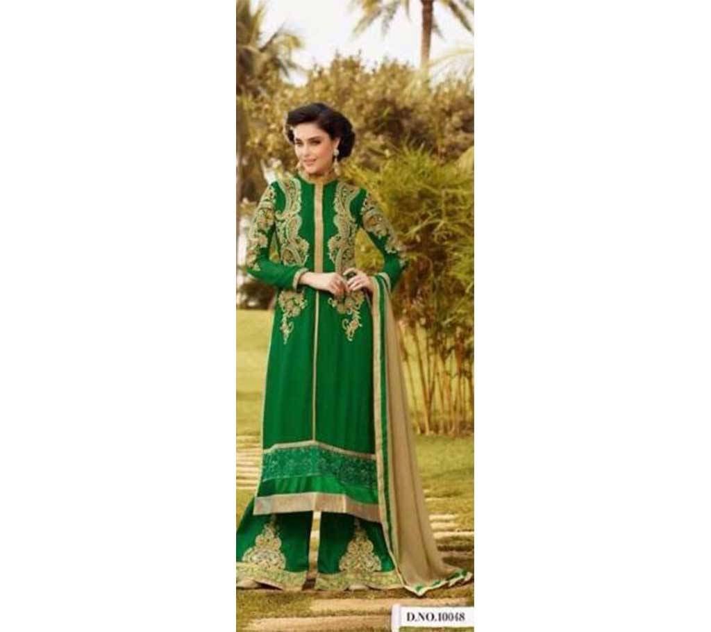 Semistitched Embroidery Santoon Three Piece-copy