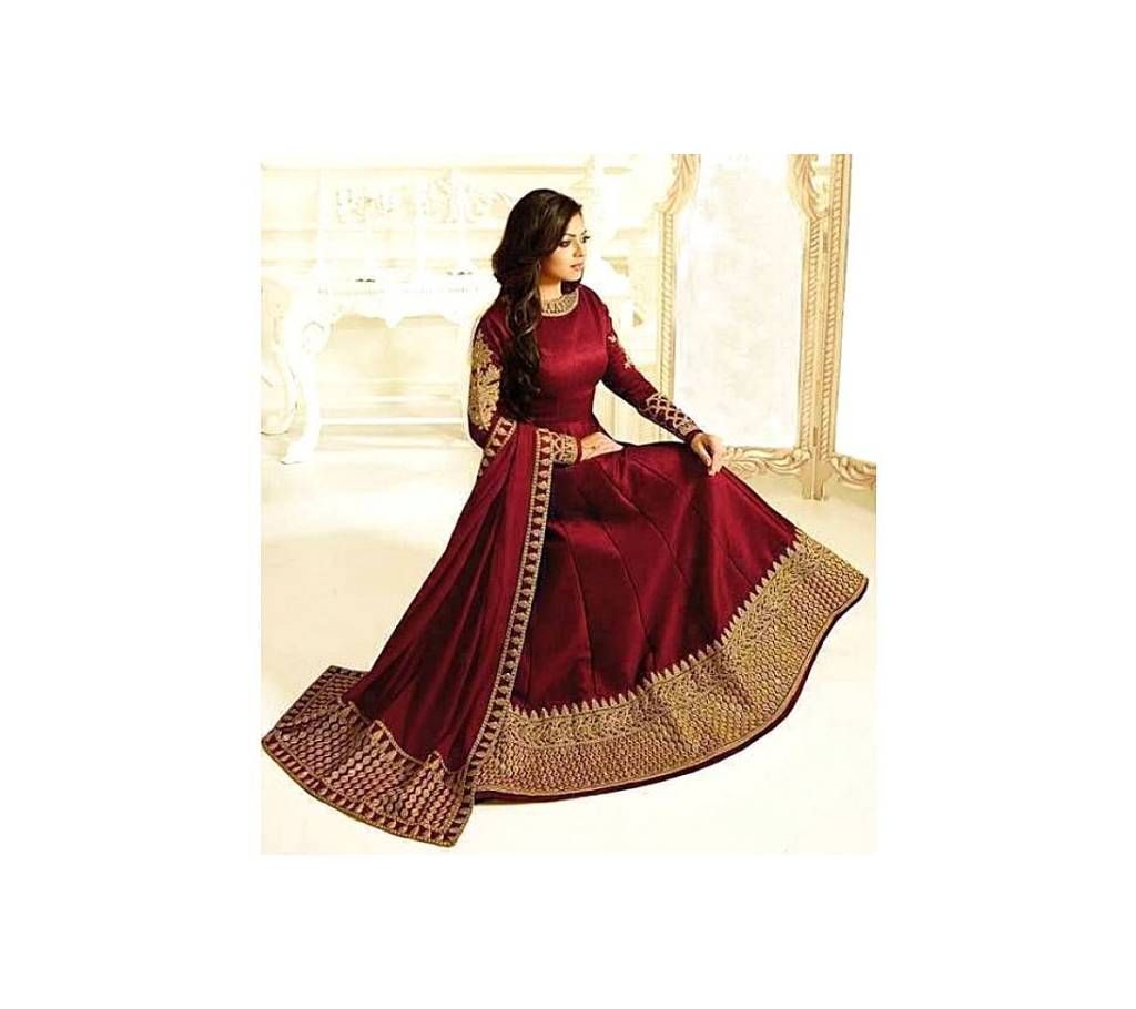 Georgette Semi Stitched Gown