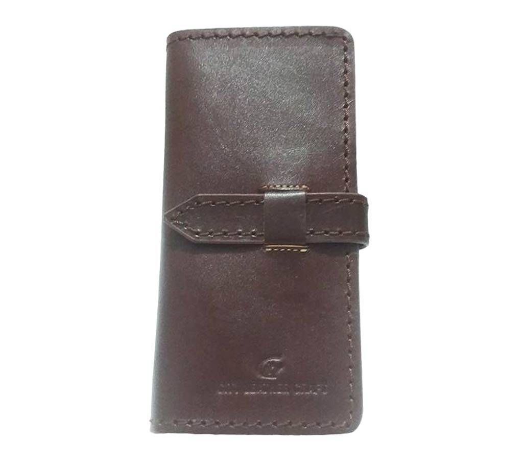 L-2CT Leather Wallet for Women, Ladies Purse with Phone Bag, Zipper Pocket, Card Holders