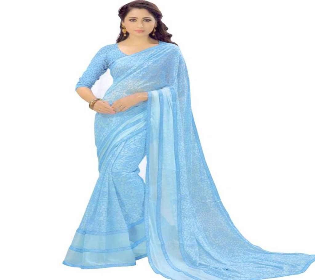 sanjana jamuna chiffon Saree sj-014