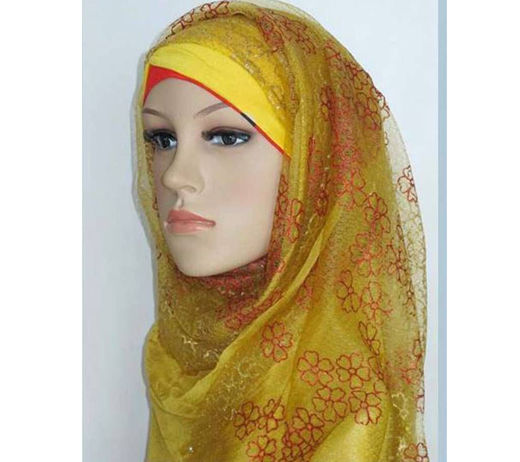 Exclusive Tissue Cotton Hijab - 01