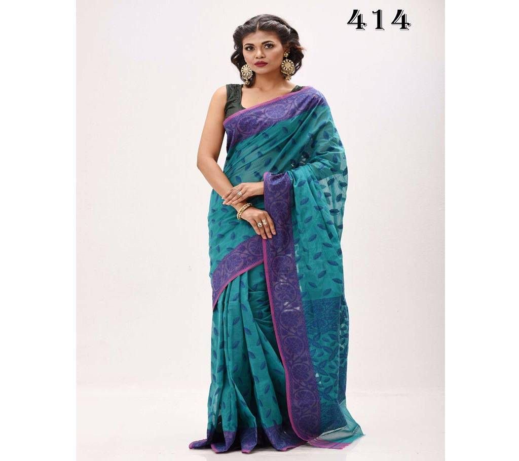 Cotton Jamdani Saree For Women 