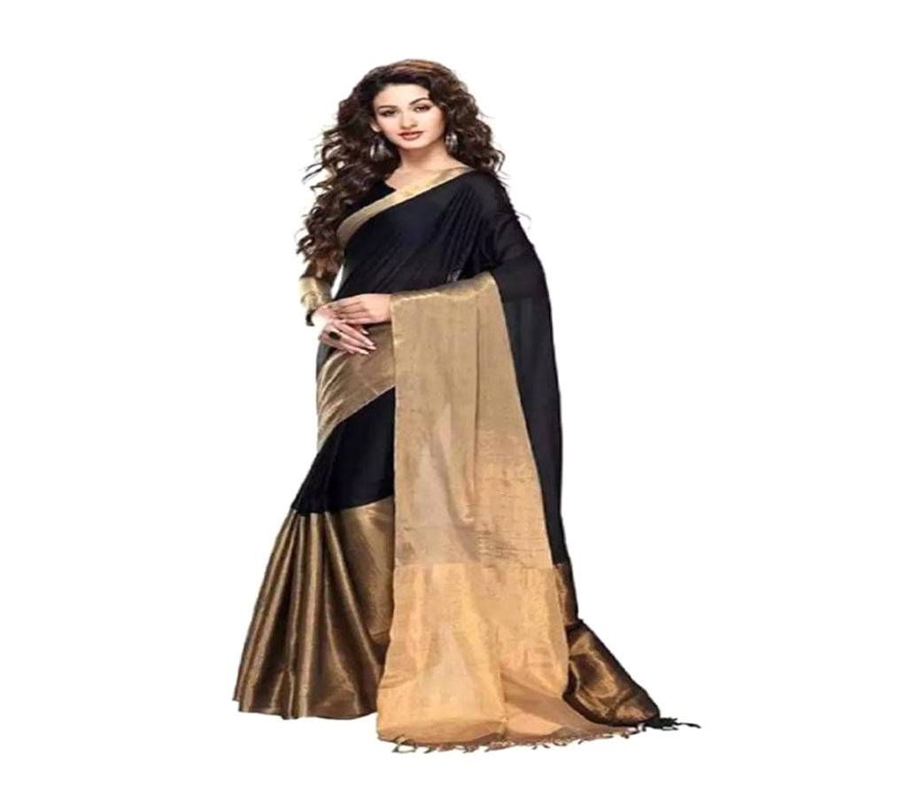 Black Silk Saree